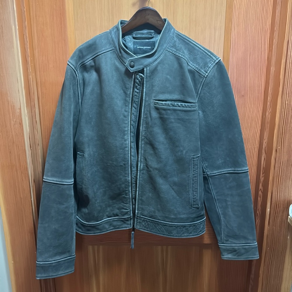 Banana Republic leather jacket
